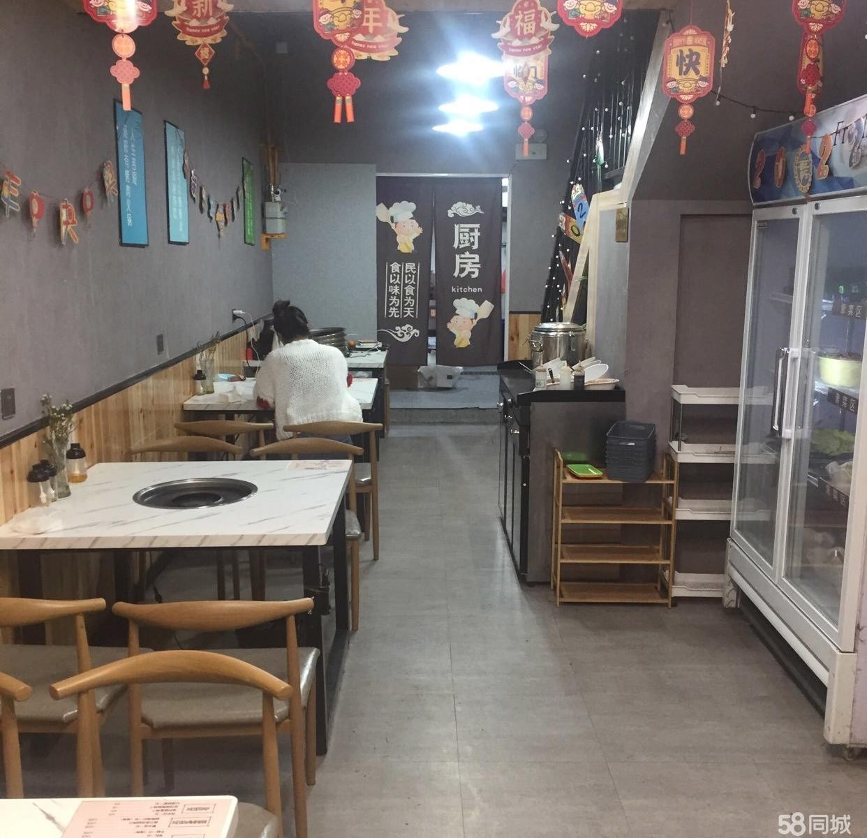 (转让)一楼长体门面二楼6个包房火锅烤肉接手可营业